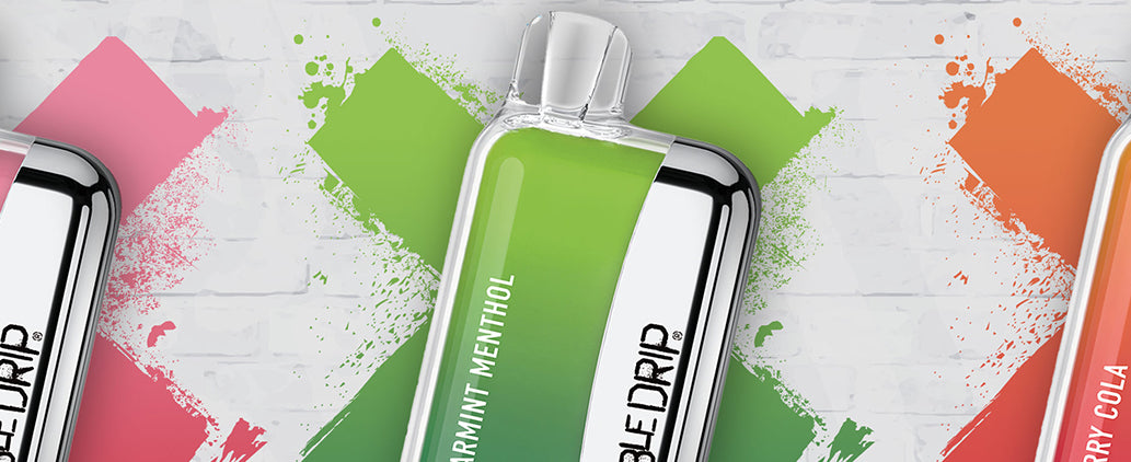 game on disposable vape Double Drip Vapes: A Changer in Vaping Sub-Ohm Flavours:Blue Razz Lemon Franklin Fields - Cherry