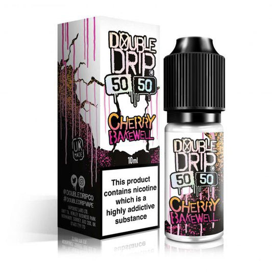 Double Drip Cherry Bakewell 50/50 E-Liquid 10ml