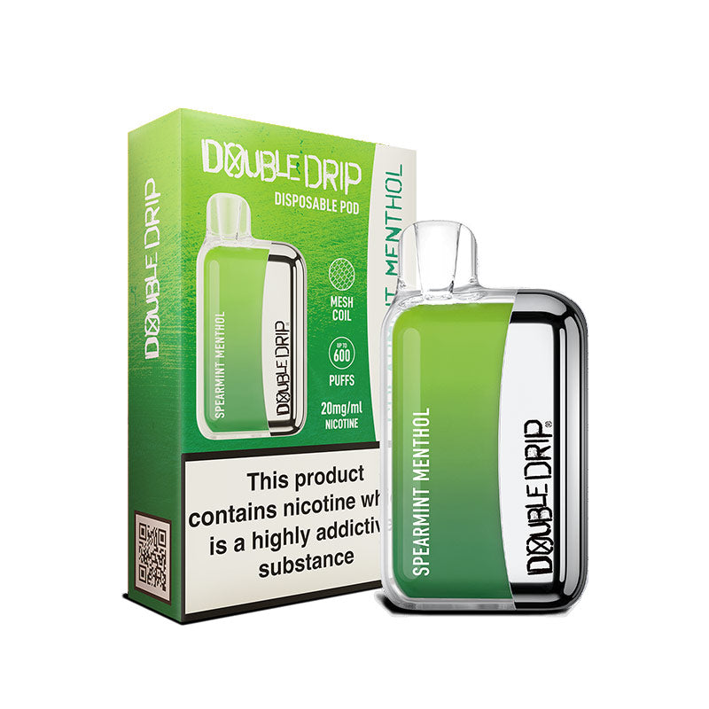 Double Drip Spearmint Menthol Disposable Vape Double Drip UK