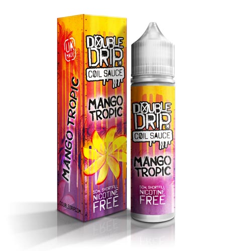 double drip mango tropic e liquid shortfill
