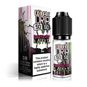 Double Drip Raspberry & Apple 50/50 E-Liquid 10ml