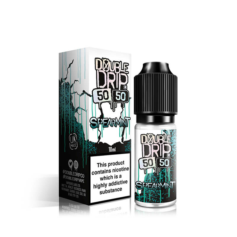 Double Drip Spearmint 50/50 E-liquid 10ml | Double Drip UK Double Drip Spearmint 50/50 E-liquid 10ml | Double Drip UK