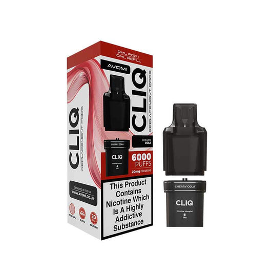 Avomi CLIQ Cherry Cola Prefilled Pod + Refill