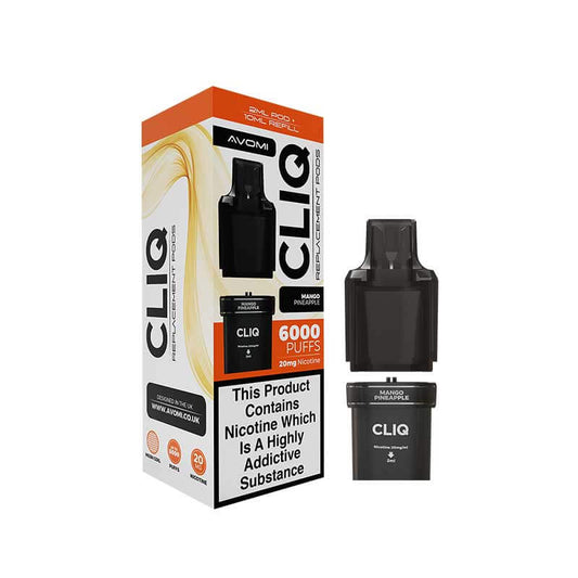 Avomi CLIQ Mango Pineapple Prefilled Pod + Refill