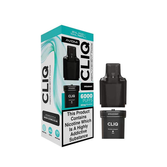 Avomi CLIQ Spearmint Prefilled Pod + Refill