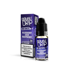 Double Drip Blueberry Sour Raspberry Nic Salt E-liquid 10ml