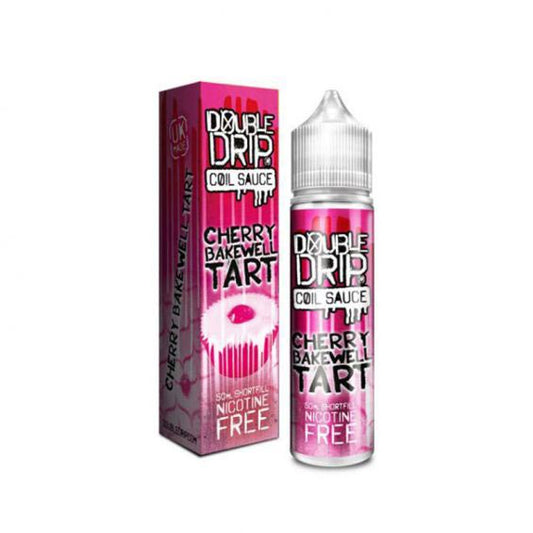 Double Drip Cherry Bakewell Tart Shortfill E-Liquid 50ml