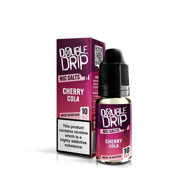 Double Drip Cherry Cola Nic Salt E-liquid 10ml