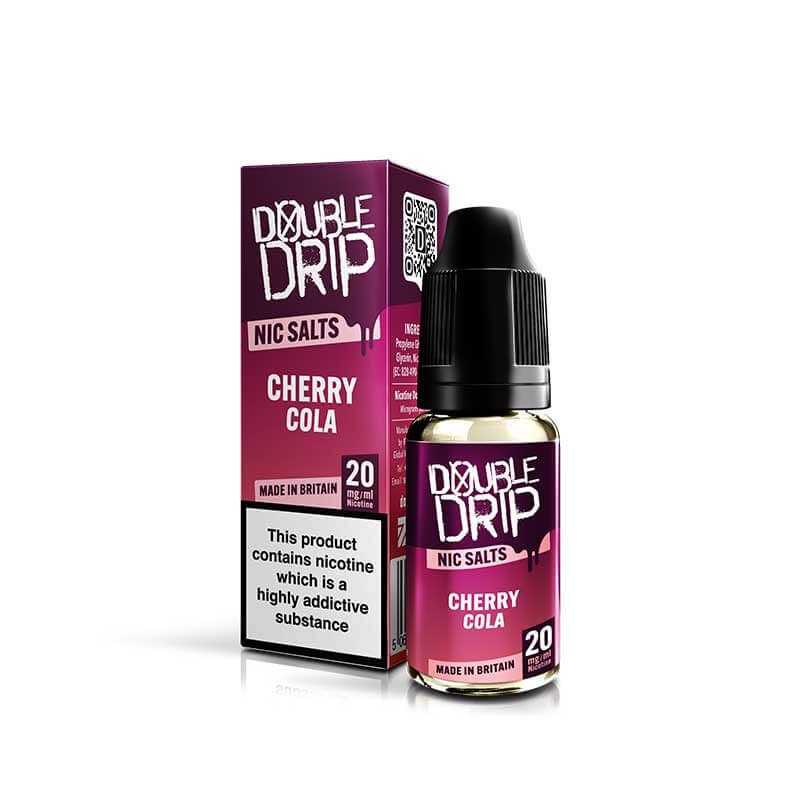 Double Drip Cherry Cola Nic Salt E-liquid 10ml