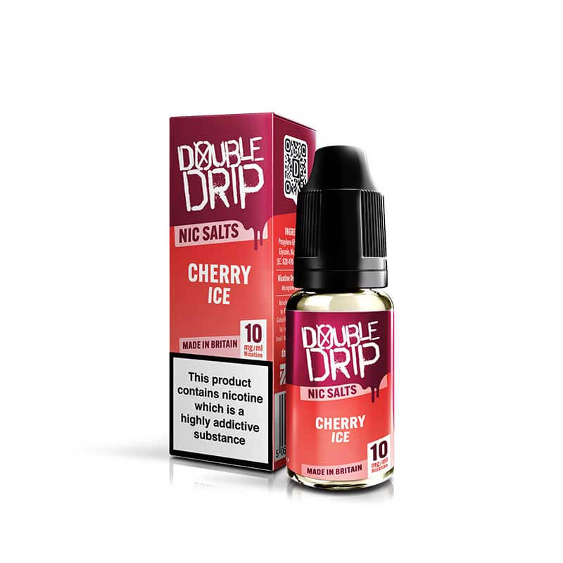 Double Drip Cherry Ice Nic Salt E-liquid 10ml