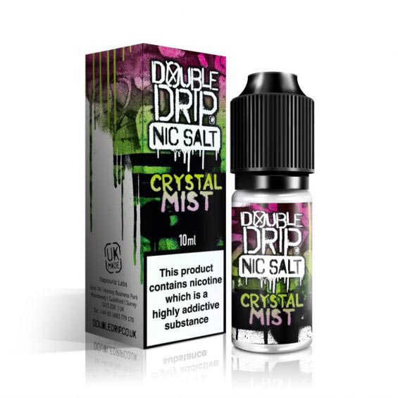 Double Drip Crystal Mist Nic Salt E-Liquid 10ml