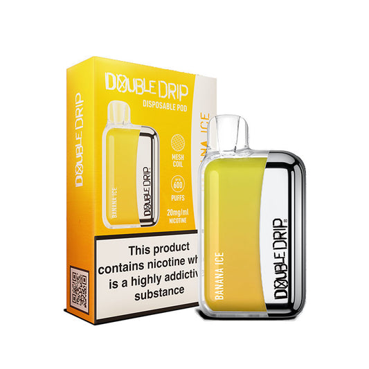 double drip disposable vape banana ice