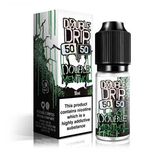 double drip double menthol e liquid 10ml