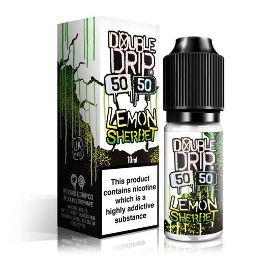 Double Drip Lemon Sherbet 50/50 E-liquid 10ml