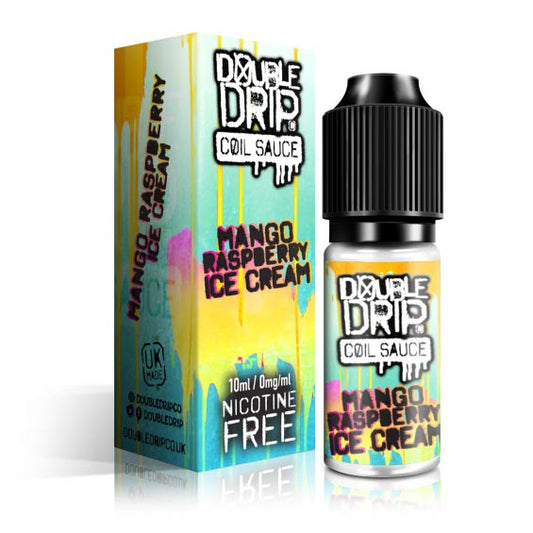 double drip mango raspberry ice cream e liquid 10ml