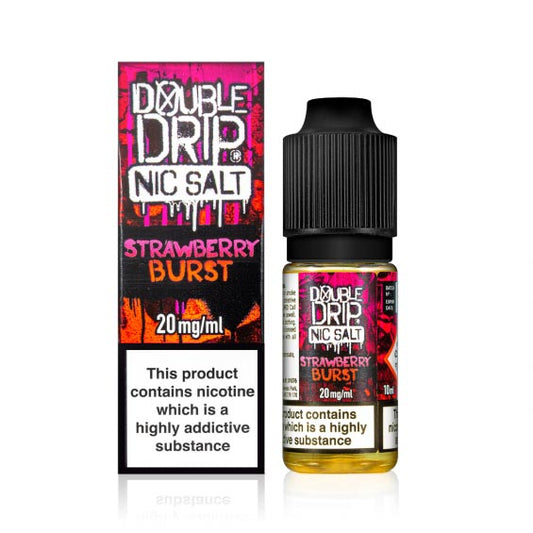 double drip strawberry burst e liquid 10ml
