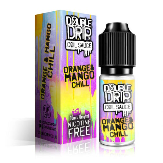 double drip orange mango chill e liquid 10ml
