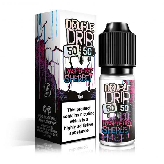 double drip raspberry sherbet e liquid 10ml