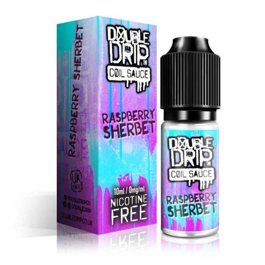 Double Drip Raspberry Sherbet High VG E-Liquid 10ml