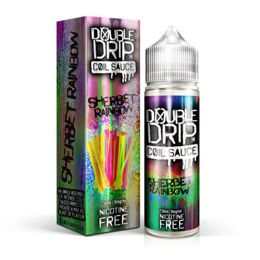 Double Drip Sherbet Rainbow Shortfill E-Liquid 50ml