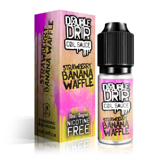 Double Drip Strawberry Banana Waffle High-VG E-Liquid 10ml