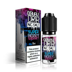 Double Drip Super Berry Sherbet Nic Salt E-Liquid 10ml