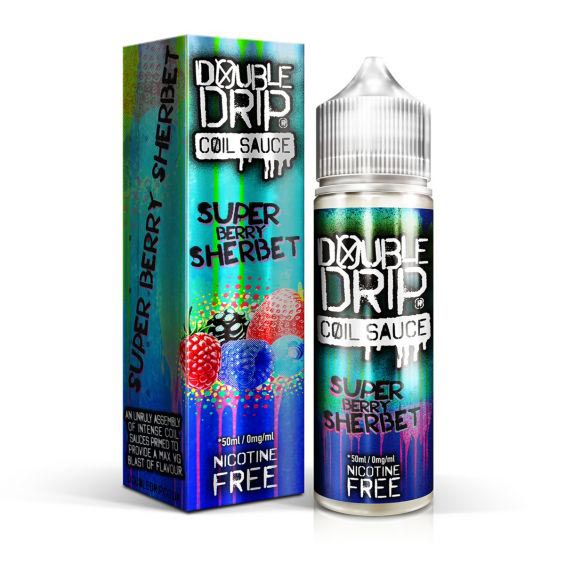Double Drip Super Berry Sherbet Shortfill E-Liquid 50ml
