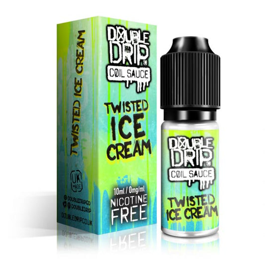 double drip twisted ice cream e liquid 10ml