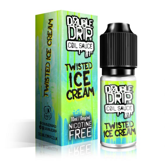 double drip twisted ice cream e liquid 10ml