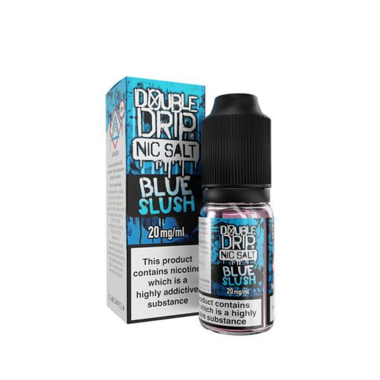 Double Drip Blue Slush Nic Salt E-Liquid 10ml