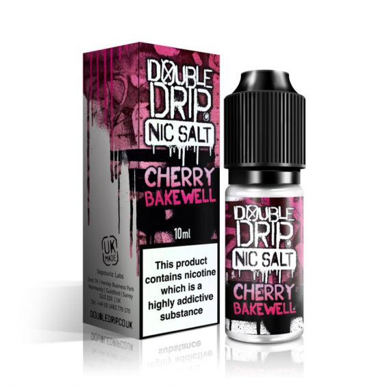 double drip cherry bakewell e liquid 10ml