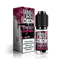 Double Drip Cherry Bakewell Nic Salt E-Liquid 10ml