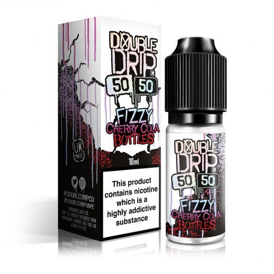 double drip fizzy cherry cola bottles e liquid 10ml