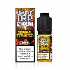 Double Drip Original Tobacco Nic Salt E-liquid 10ml