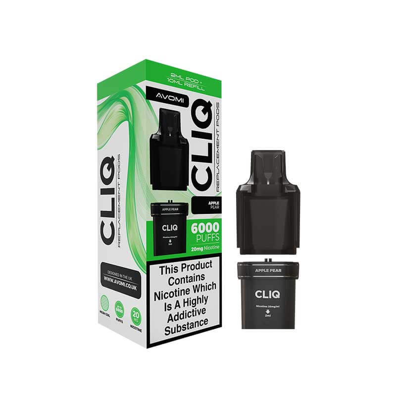 CLIQ Apple Pear Prefilled Pod + Refill