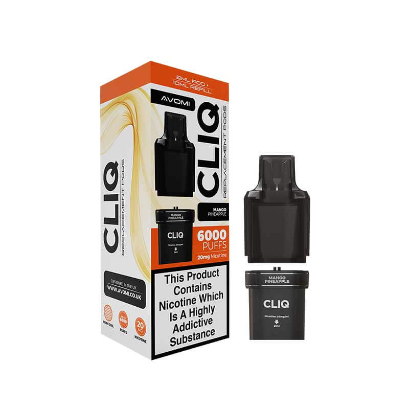 CLIQ Mango Pineapple Prefilled Pod + Refill