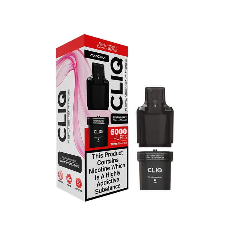 CLIQ Strawberry Watermelon Prefilled Pod + Refill