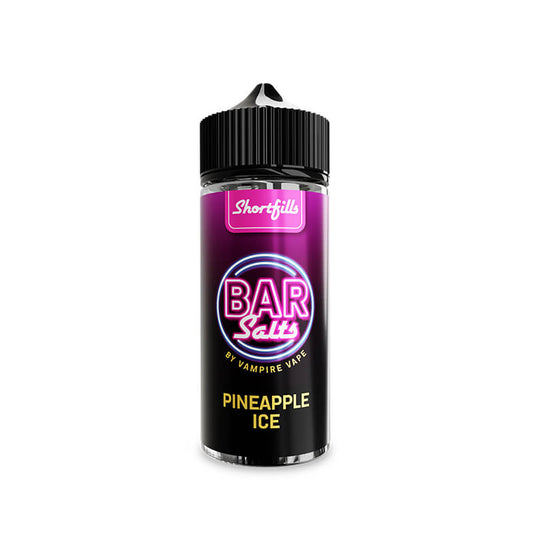 Bar Salts Pineapple Ice Shortfill E-Liquid 100ml by Vampire Vape
